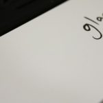 White decorative sheet