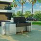 luxury biofuel barbeque